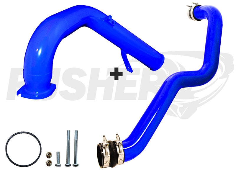 Pusher Max Hd Charge Tube Package For 2006 2010 Duramax Lbz Lmm - 4