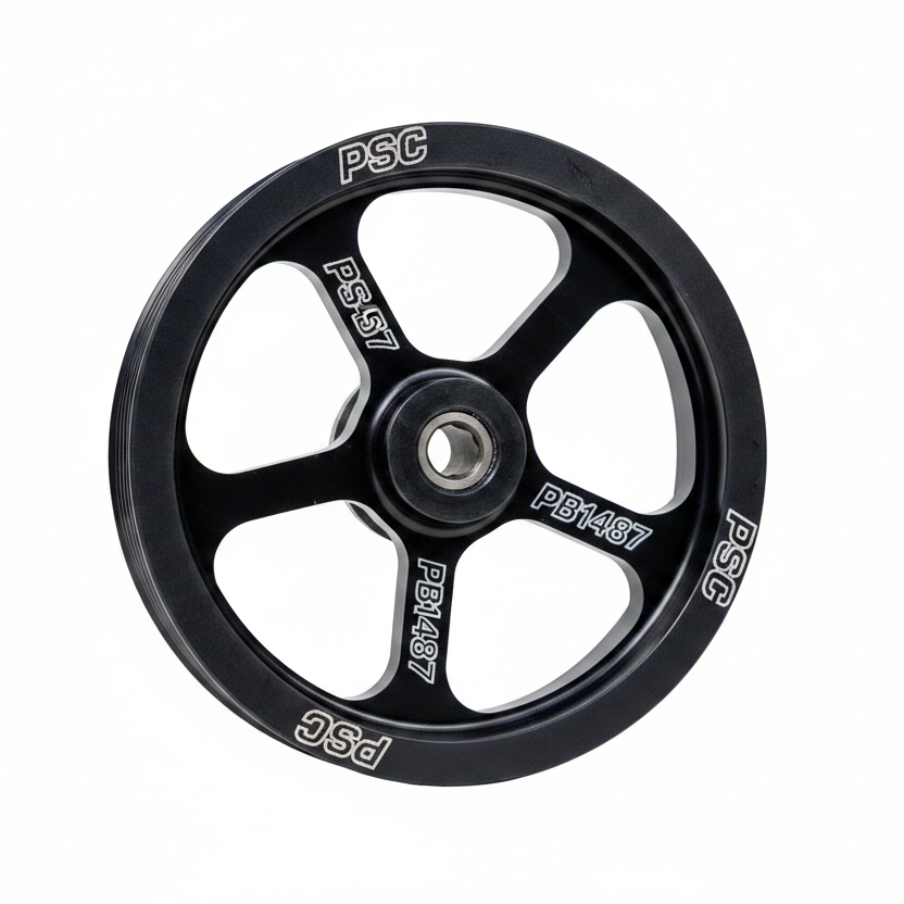 Pulley — 5.0" 6‑Rib Serpentine — CBR Pump (Jeep)