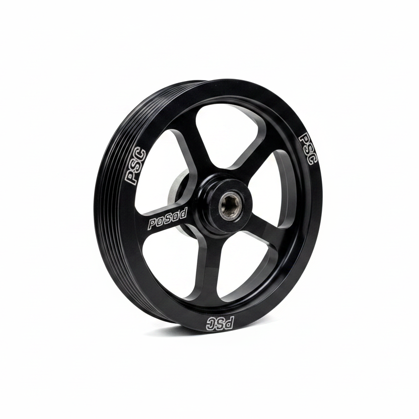 Pulley — 5.0" 6‑Rib Serpentine — CBR Pump (Jeep)