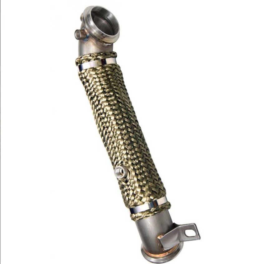 PPE 304 Stainless Steel Free-Flow Down Pipe – 2011–2015 Chevy/GMC Duramax LML