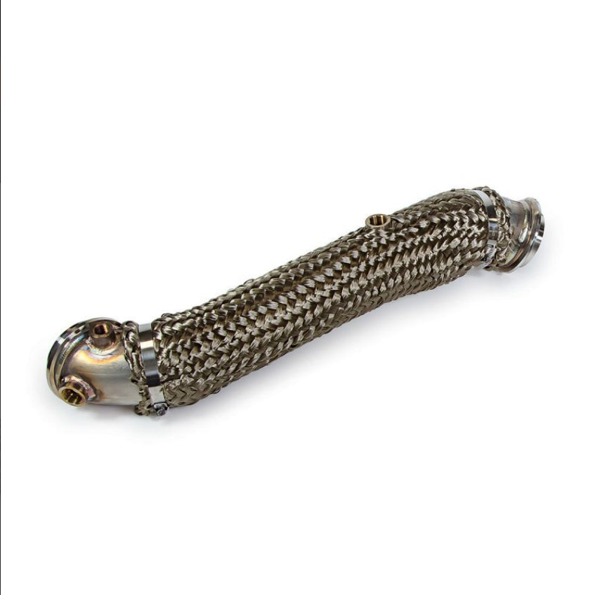 PPE 304 Stainless Steel Free-Flow Down Pipe – 2011–2015 Chevy/GMC Duramax LML