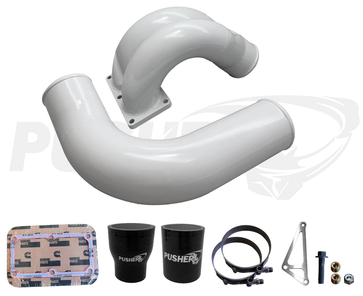 Pusher 3.5" MEGA Intake System 2010-2012 Ram 6.7L Cummins Trucks