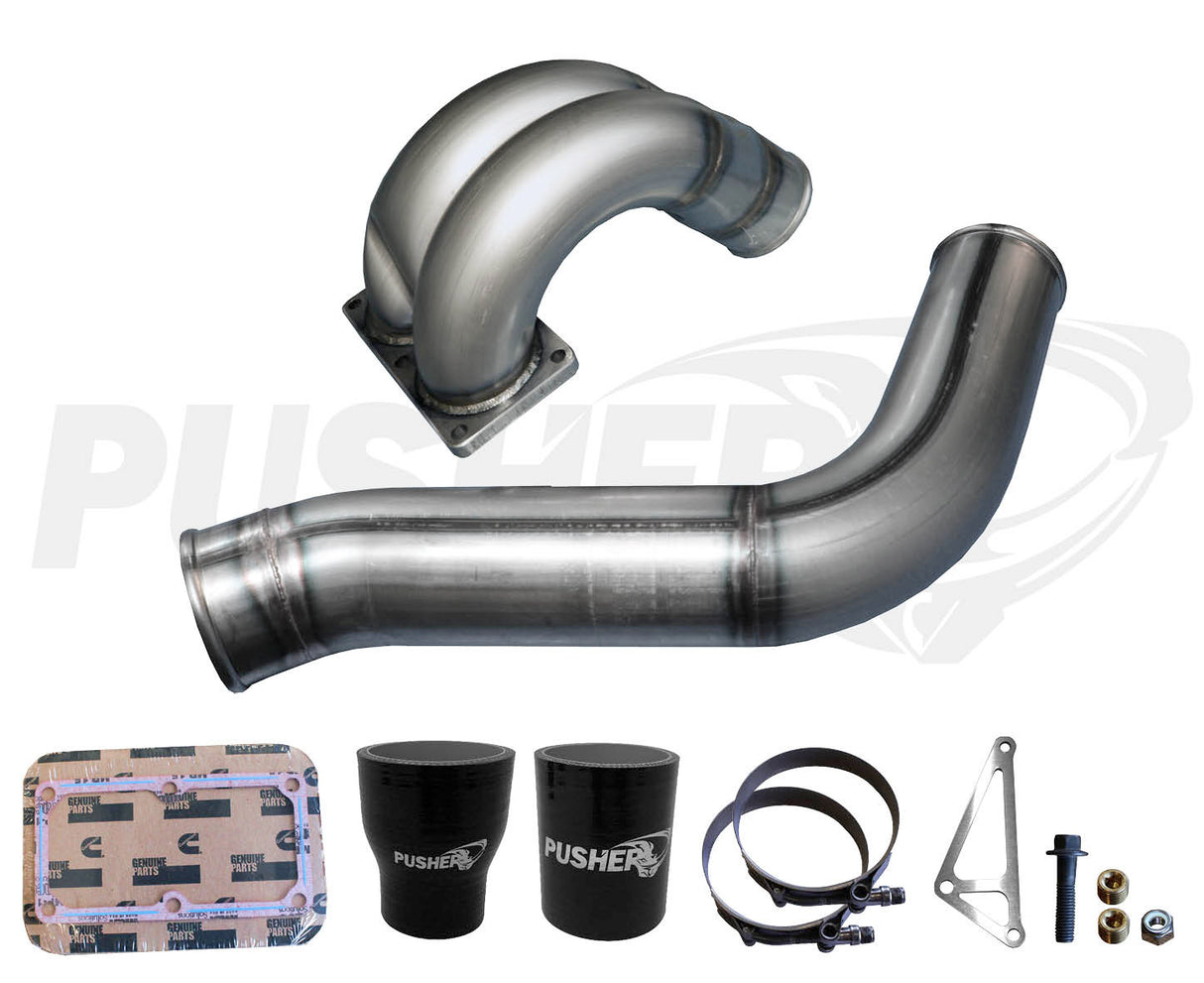 Pusher 3.5" MEGA Intake System 2013-2018 Ram 6.7L Cummins Trucks