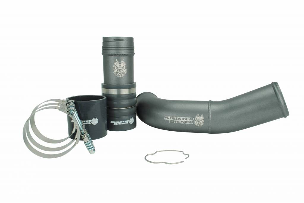 Sinister Diesel - 17-22 Ford Powerstroke F-250/F-350 Charge Pipe Kit