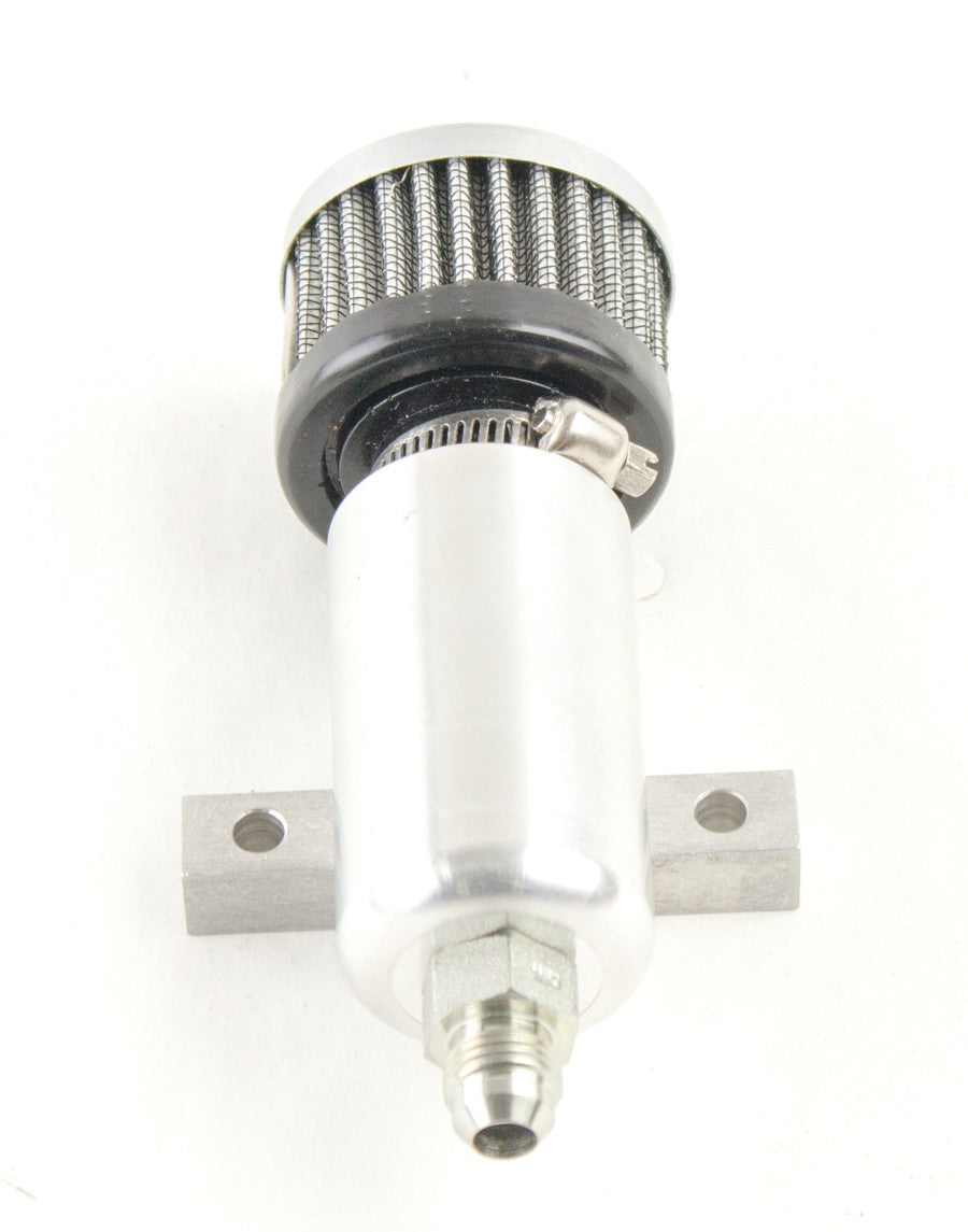 High Performance Vented Catch Can with Rollover Valve