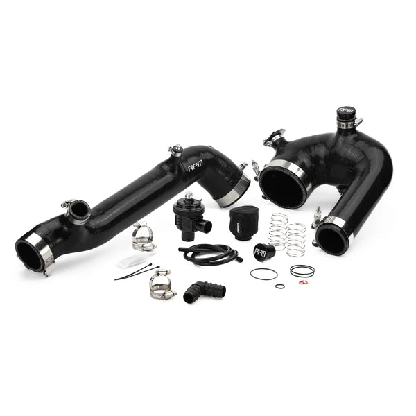 RPM SxS Polaris RZR Turbo XPT XP4 Turbo S Silicone Intake & Charge Tube SET