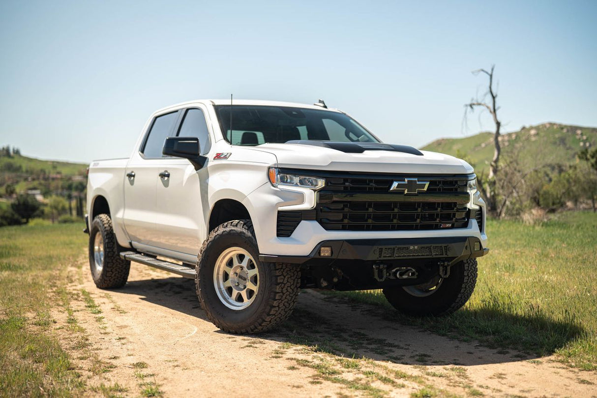 DV8 Offroad 2022+ Chevrolet Silverado 1500 Offroad Spec Series Front Bumper w/ Winch
