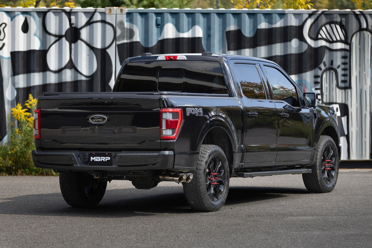 MBRP 21-26 Ford F-150 3in OD Cat Back Single Side Exit Exhaust - AL