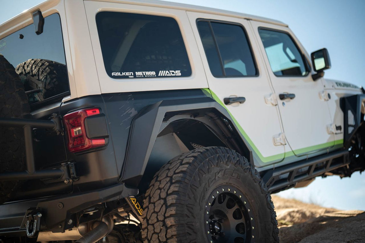 DV8 Offroad 18-25 Jeep Wrangler JL Armor Fender Flares