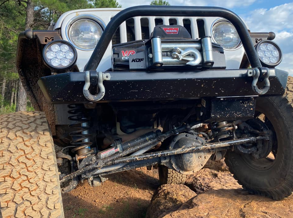 KD Fabworks 1997-2006 Jeep Wrangler TJ Steering Box Skid