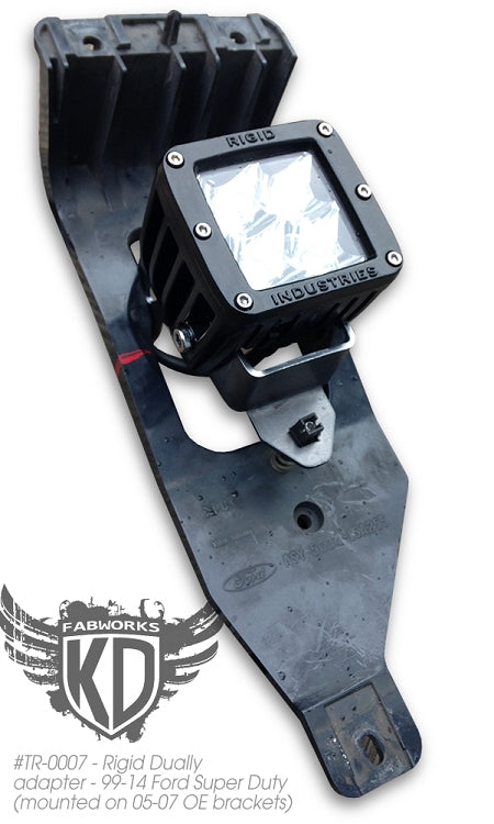 KD Fabworks 1999-2016 Ford Super Duty F-250/F-350 RIGID D-SERIES Adapter Bracket