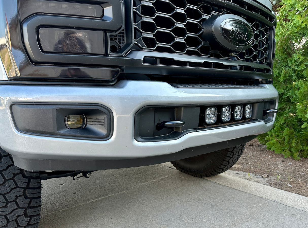 KD Fabworks 2020-2025 Ford Super Duty F-250/F-350 Multi-Mount Light Bumper Mount