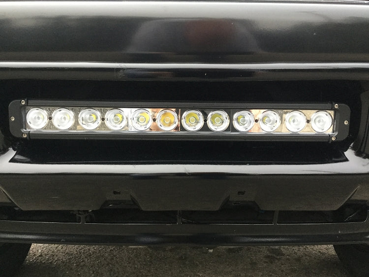 KD Fabworks 1999.5-2004 Ford Super Duty F-250/F-350/Excursion Bumper Brackets for 20" LED light bar