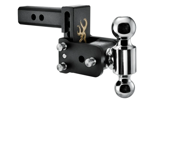 BW Tow & Stow Adjustable Ball Mount - Standard 2" Shank