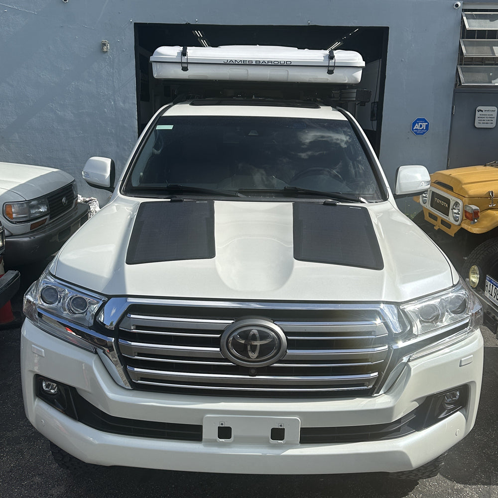 Toyota Land Cruiser LC200(2016-2021) Lensun 100W Hood/Bonnet Solar Panel