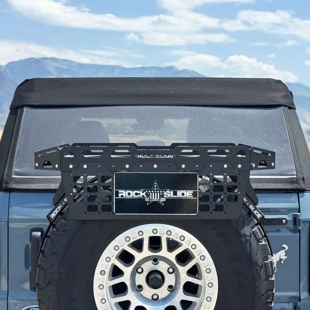 Rock Slide Engineering EZ Rack Accessory Tray License Plate Panel