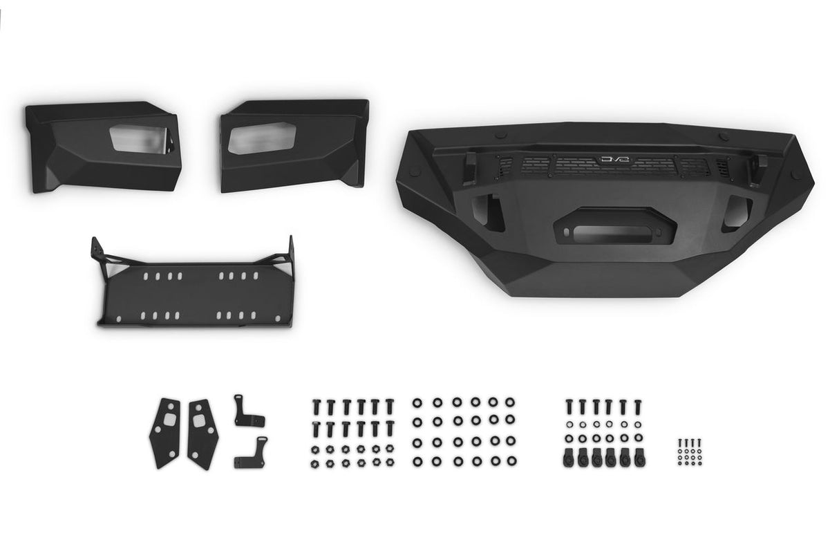 DV8 Offroad 19-21 Chevrolet Silverado 1500 SPEC Series Front Bumper