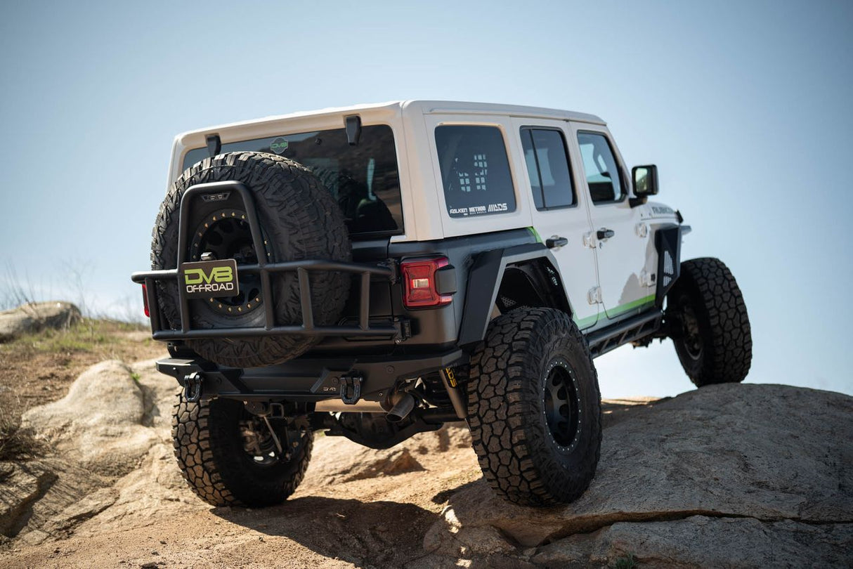 DV8 Offroad 18-25 Jeep Wrangler JL Armor Fender Flares