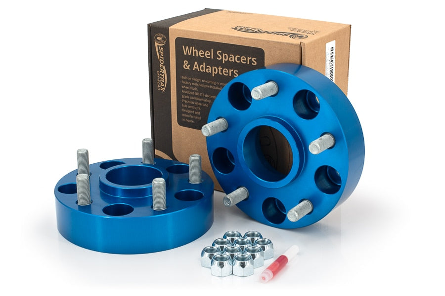 Spidertrax Jeep JK 1.5" Thick Blue Wheel Spacer