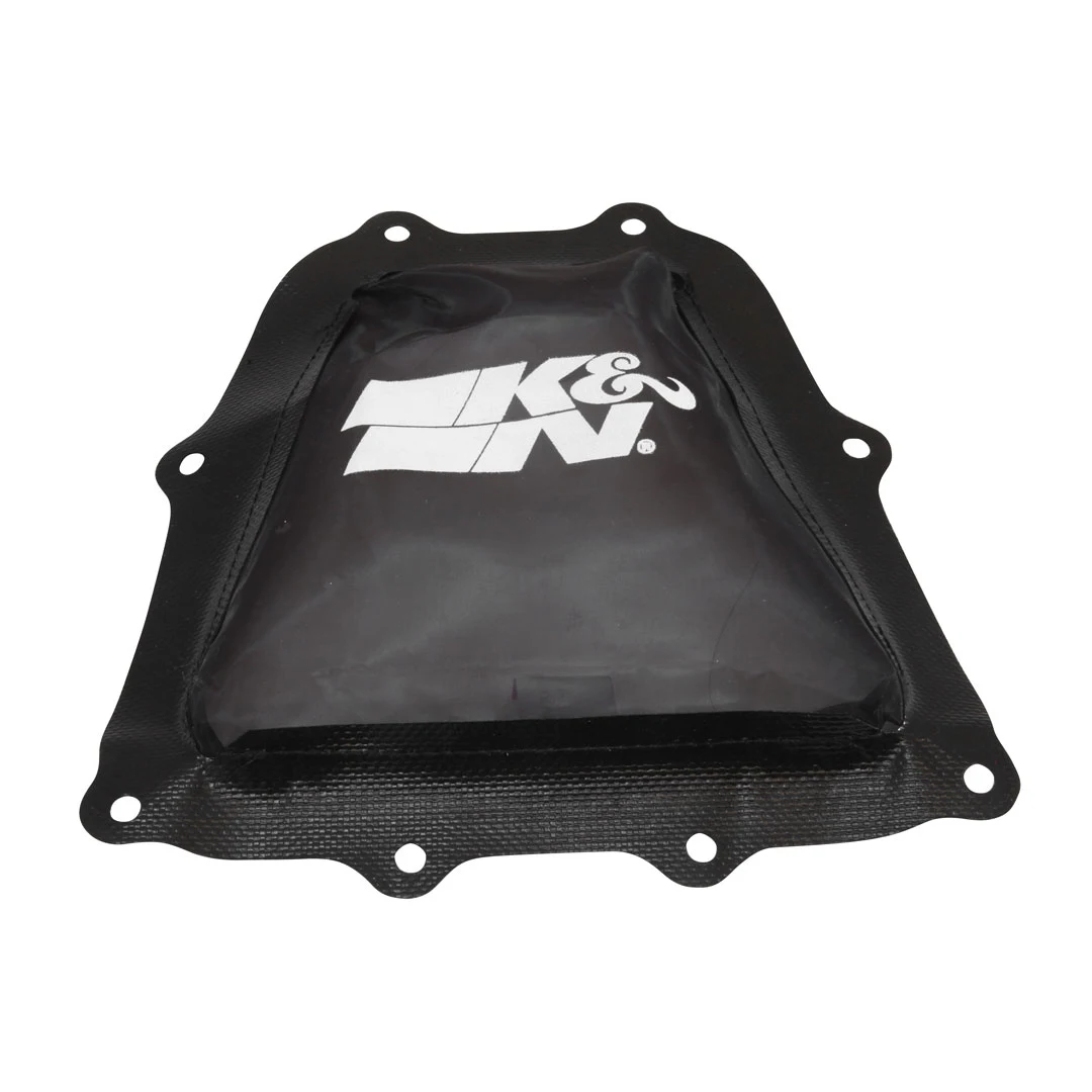 K&N Drycharger Wrap Black 7.313in L 7.25in W 1.313in H