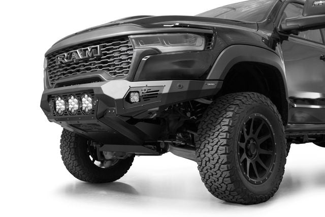 Addictive Desert Designs 2025+ Ram RHO Bomber Front Bumper - 3 Baja Designs LP6