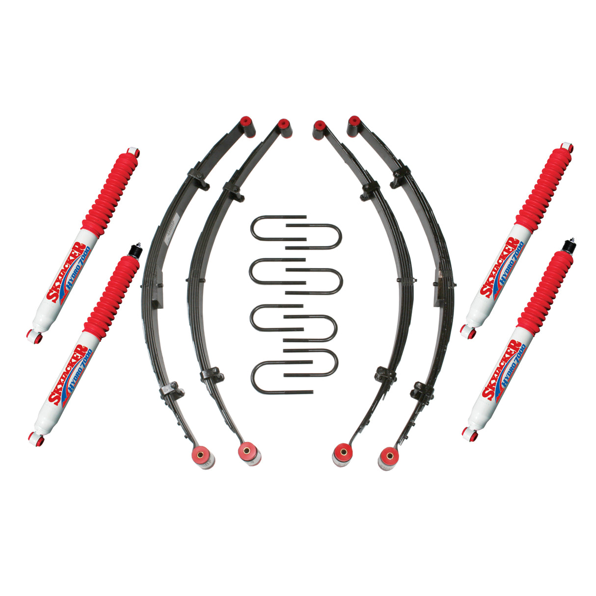 Skyjacker YJ21BKH – 2.5 in. Suspension Lift Kit with Leaf Springs and Hydro Shocks
