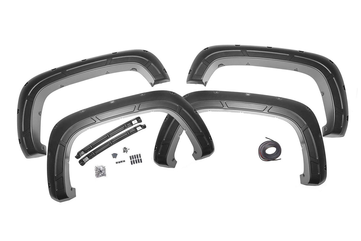 Fender Flares | Defender | GBA Black | Chevy Silverado 2500 HD/3500 HD (20-26)