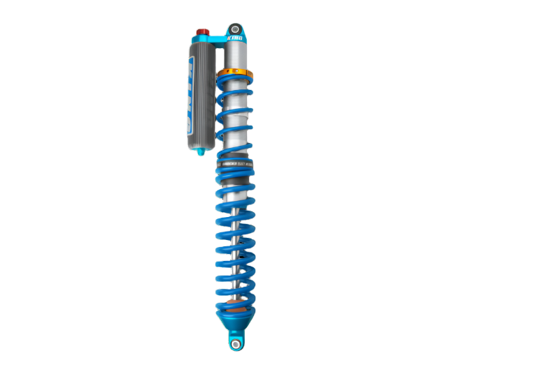 King 2024 Maverick R Front 2.5in Internal Bypass Piggyback Coilover w/Finned Res. w/Adj. Req Cutting