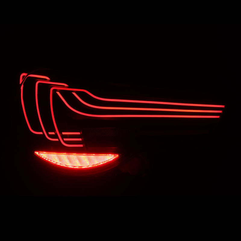 AlphaRex 17-20 Toyota GT86/13-20 Subaru BRZ/ 17-20 Scion FRS LUXX-Series LED Tail Lights Alpha Blk