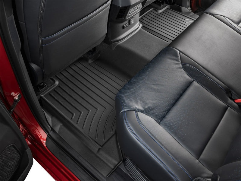 WeatherTech 22-23 Toyota Tundra (Incl. Hybrid) Rear FloorLiner HP - Black