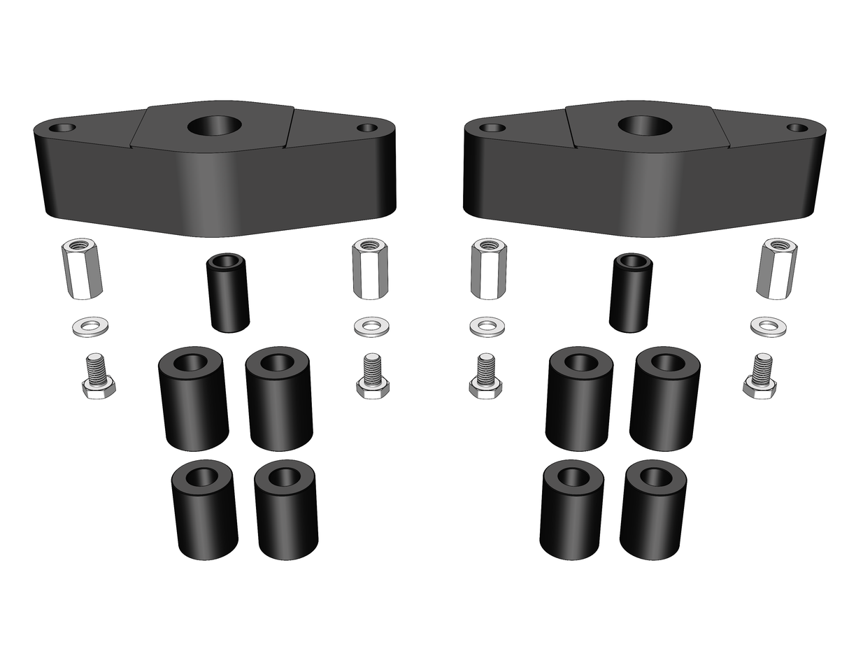 LOGIQ Ford 2017+ F-350 / F-450 - DRW Hardware Kit