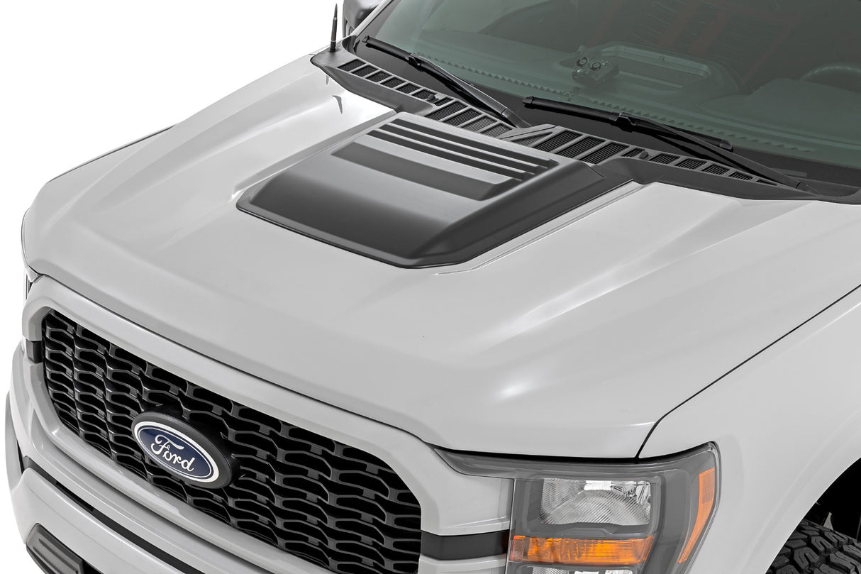 Hood Scoop | G4 Azure Gray | Ford F-150 2WD/4WD (2021-2025)