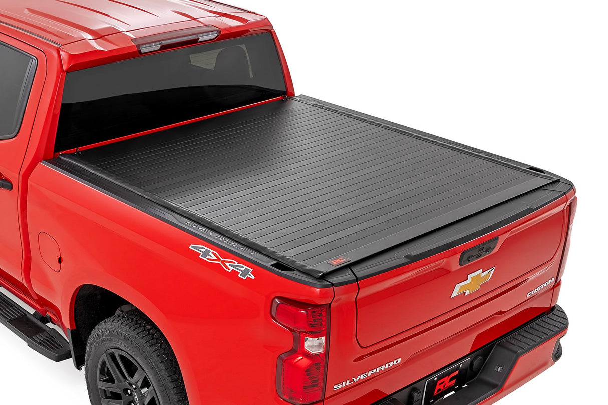 Hard Roll Up Bed Cover | 6'7" Bed | Chevy/GMC Sierra 1500 (19-26)/Silverado 1500 (19-26)