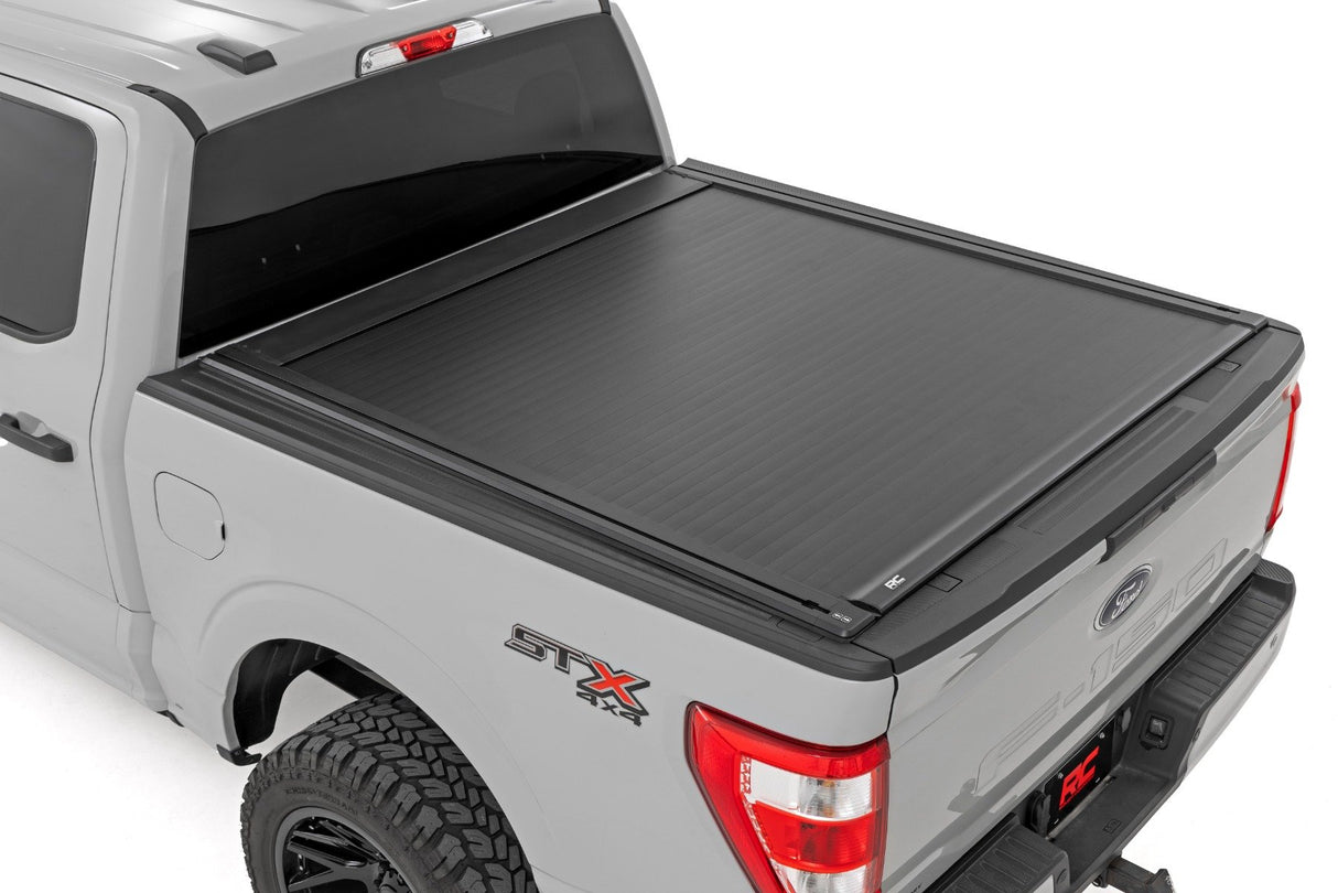 Powered Retractable Bed Cover | 5'7" Bed | Ford F-150 (15-26)/F-150 Lightning (22-26)