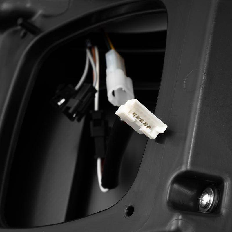 AlphaRex 21-23 Ford F-150 LUXX LED Tailights - Alpha-Black w/ BLIS