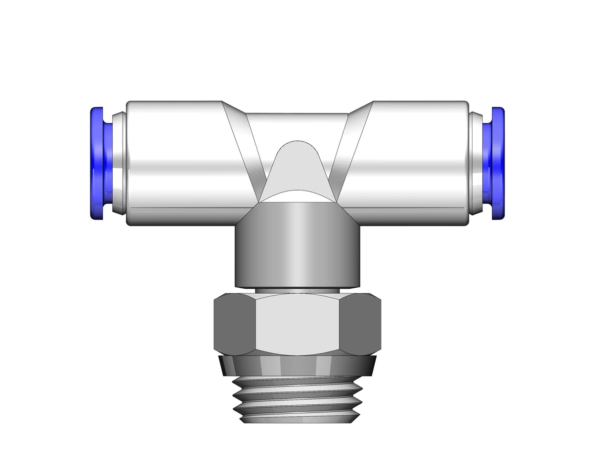 LOGIQ 1/4" PTC x 1/4" PTC x 1/4" Fitting (Replacement)