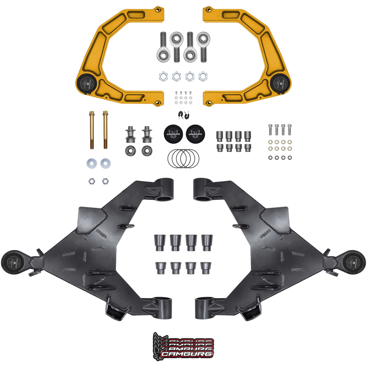 Camburg 22-25 Toyota Tundra 2wd/4wd Trail Series L/T Kit (BILLET UCA) (GOLD)