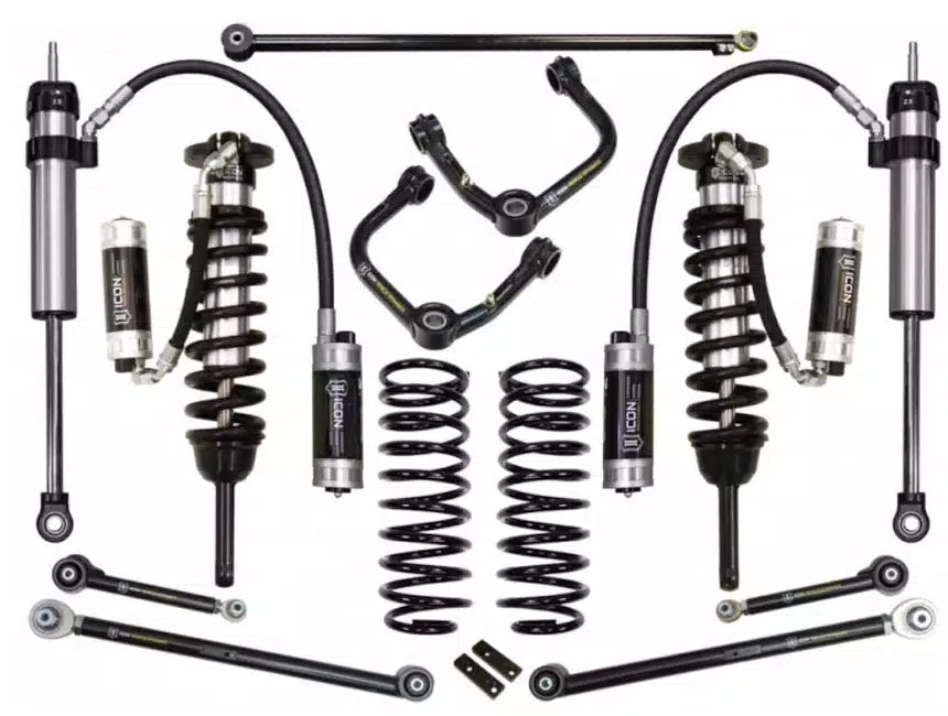 ICON 95.5-04 Toyota Tacoma 0-3in Stage 5 Suspension System w/Tubular Uca