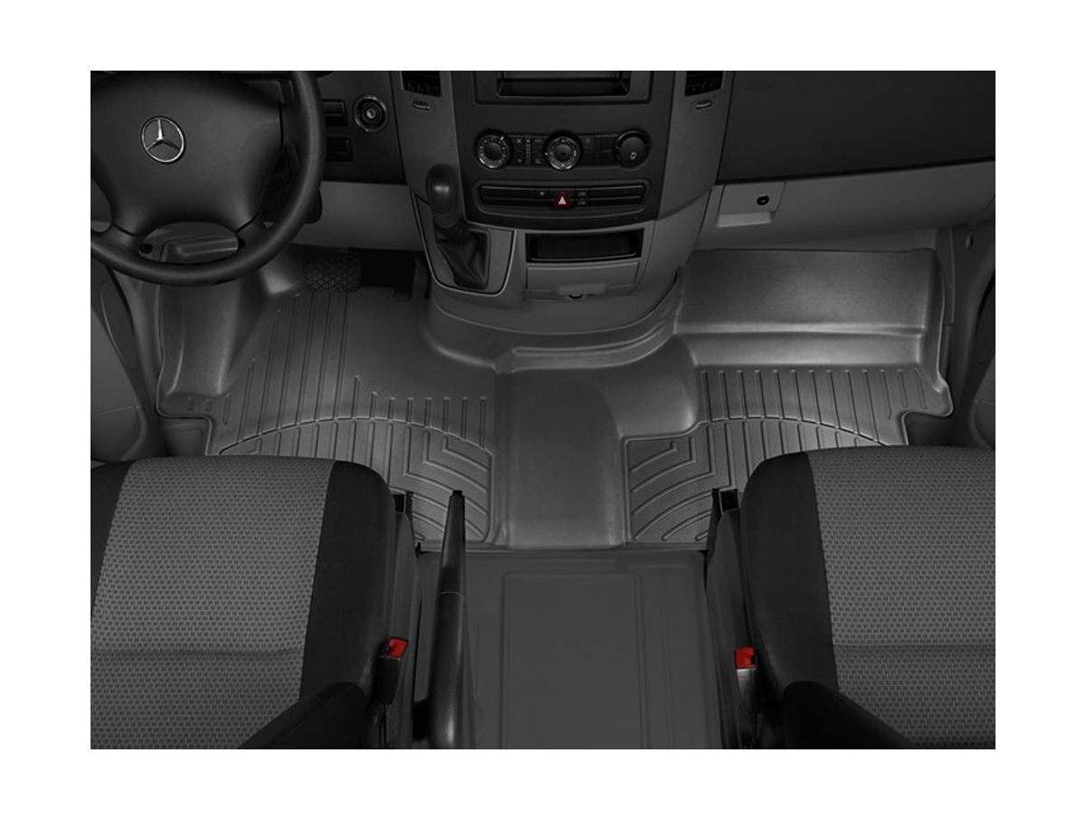 WeatherTech 2019+ Chevrolet Silverado 1500 Front FloorLiner - Black