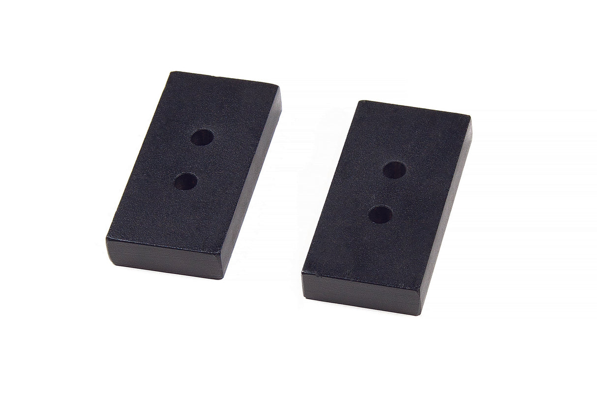 Universal Rear Lift Blocks - Dual Pin - Steel - 1-Inch Lift - 3in Wide