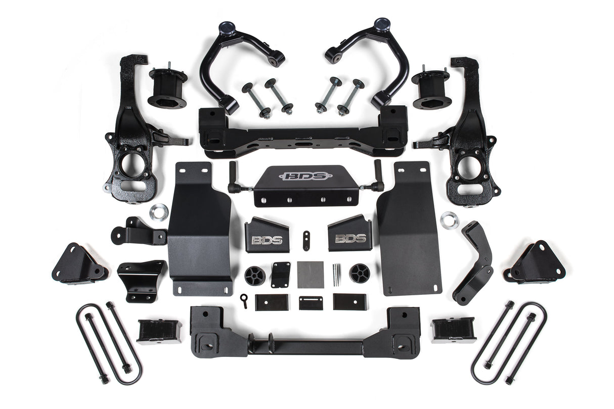 BDS 4 Inch Lift Kit | Adaptive Ride Control Only | Chevy Silverado High Country or GMC Denali 1500 (2025) 4WD | Diesel