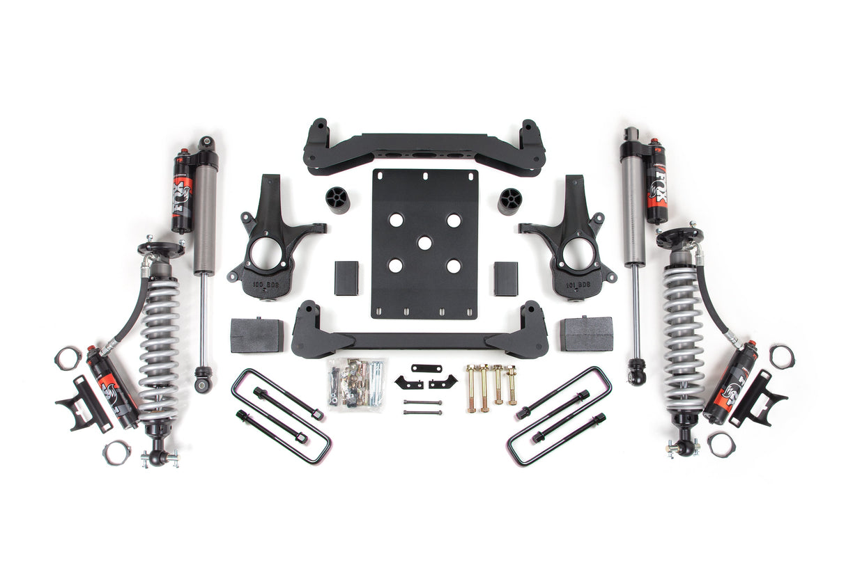 BDS 4 Inch Lift Kit | FOX Performance Elite Coil-Over | Chevy Silverado or GMC Sierra 1500 (07-13) 2WD