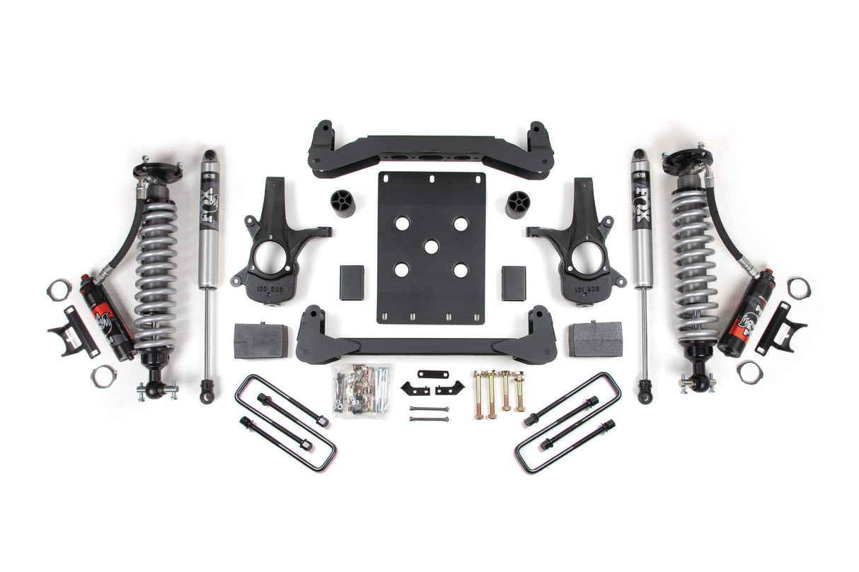 BDS 4 Inch Lift Kit | FOX Performance Elite Coil-Over | Chevy Silverado or GMC Sierra 1500 (07-13) 2WD