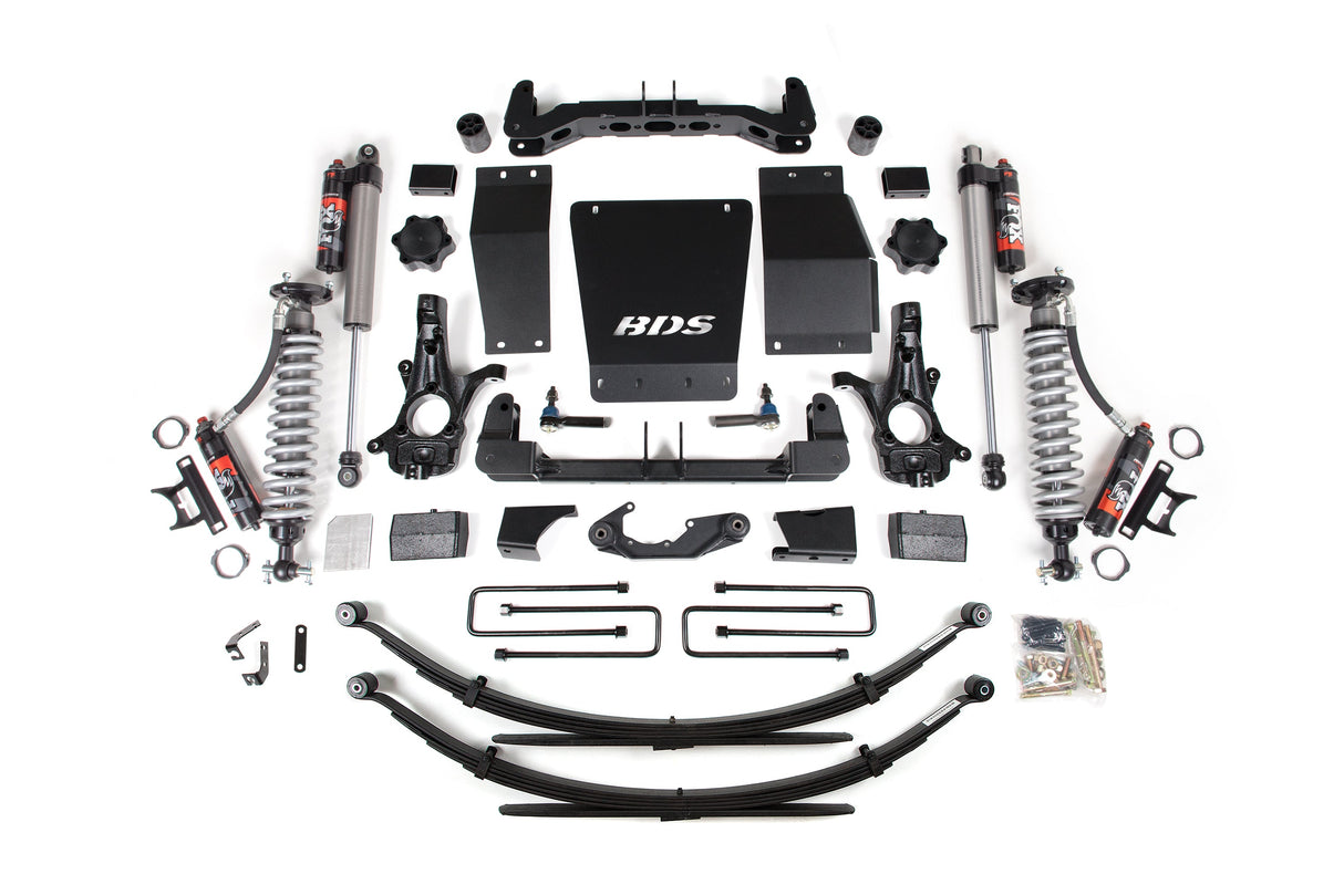 BDS 4 Inch Lift Kit | FOX 2.5 Performance Elite Coil-Over | Chevy Silverado or GMC Sierra 1500 (14-18) 4WD