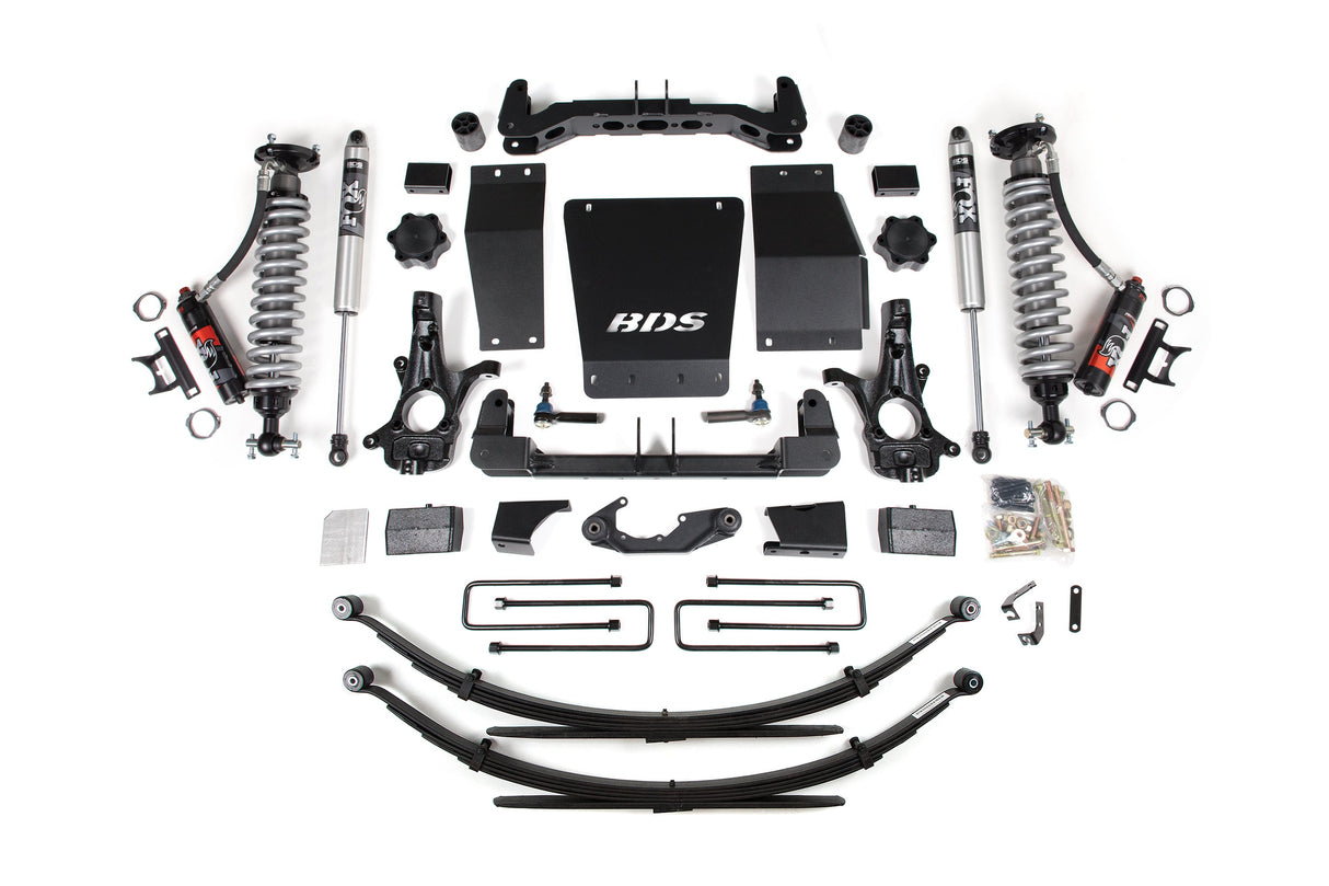 BDS 4 Inch Lift Kit | FOX 2.5 Performance Elite Coil-Over | Chevy Silverado or GMC Sierra 1500 (14-18) 4WD