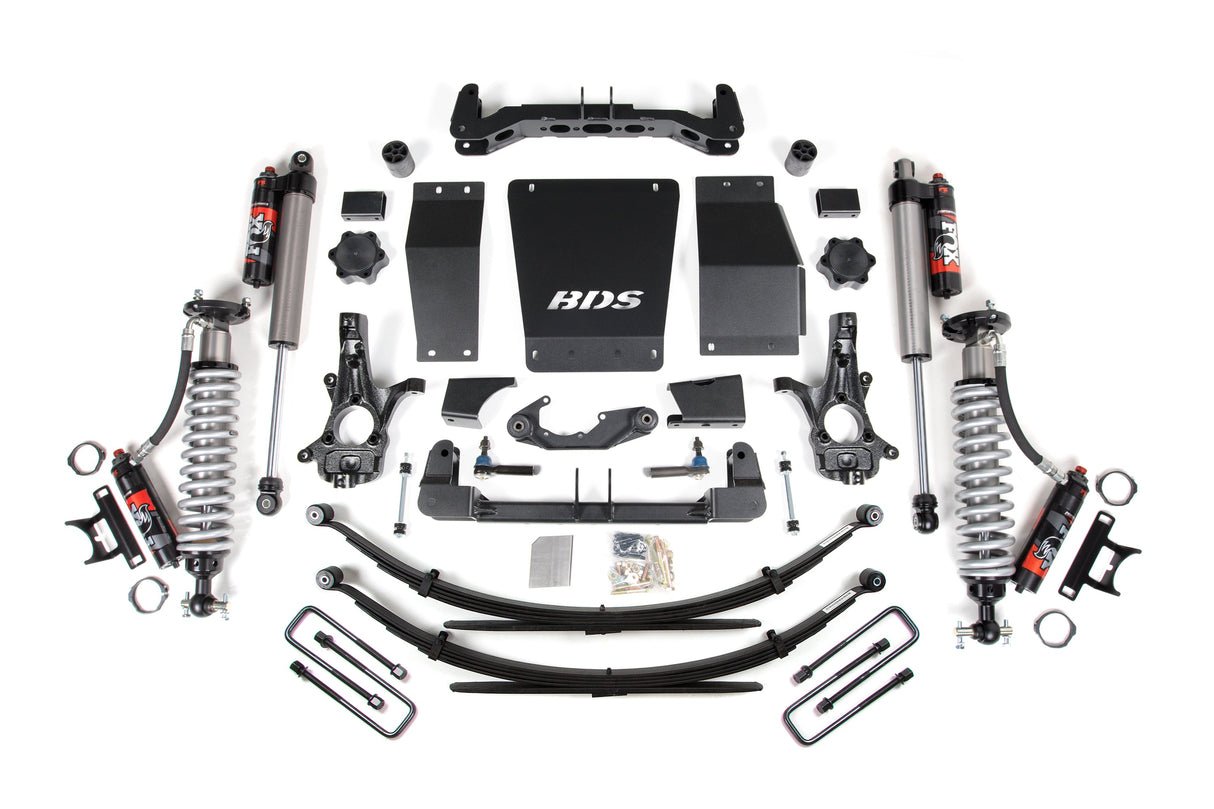 BDS 6 Inch Lift Kit | FOX 2.5 Performance Elite Coil-Over | Chevy Silverado or GMC Sierra 1500 (14-18) 4WD