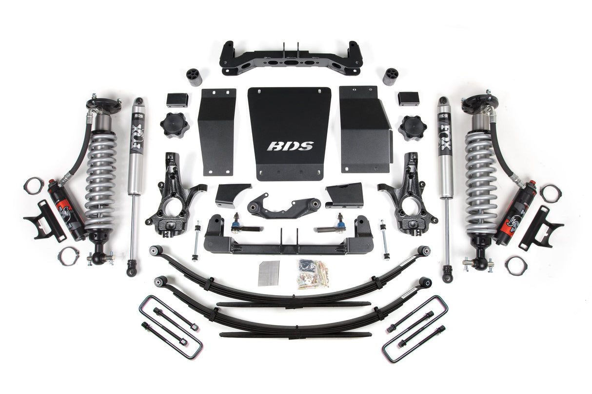 BDS 6 Inch Lift Kit | FOX 2.5 Performance Elite Coil-Over | Chevy Silverado or GMC Sierra 1500 (14-18) 4WD