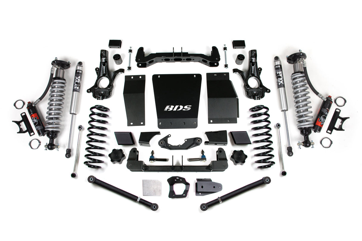 BDS 6 Inch Lift Kit | FOX 2.5 Performance Elite Coil-Over | Chevy/GMC Suburban, Tahoe, Yukon/XL 1500 (15-19) 4WD