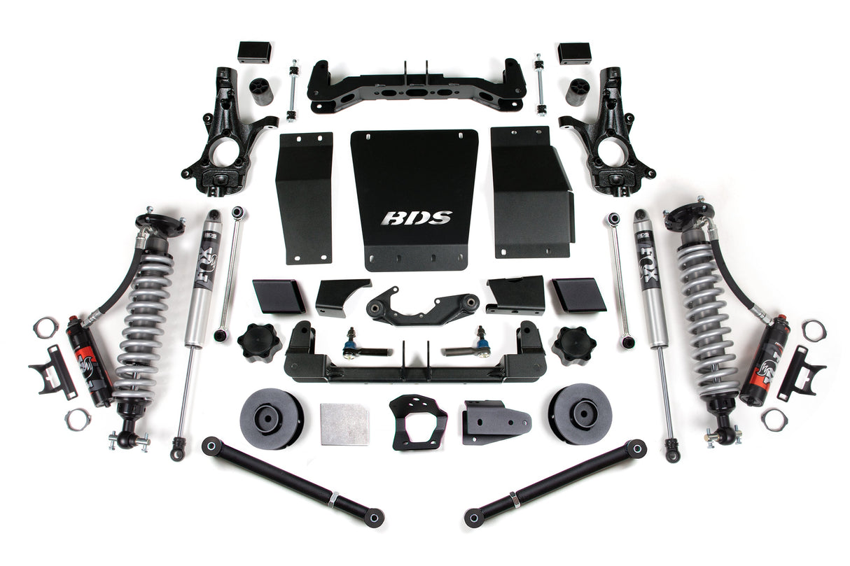 BDS 4 Inch Lift Kit | FOX 2.5 Performance Elite Coil-Over | Chevy/GMC Suburban, Tahoe, Yukon/XL 1500 (15-19) 4WD