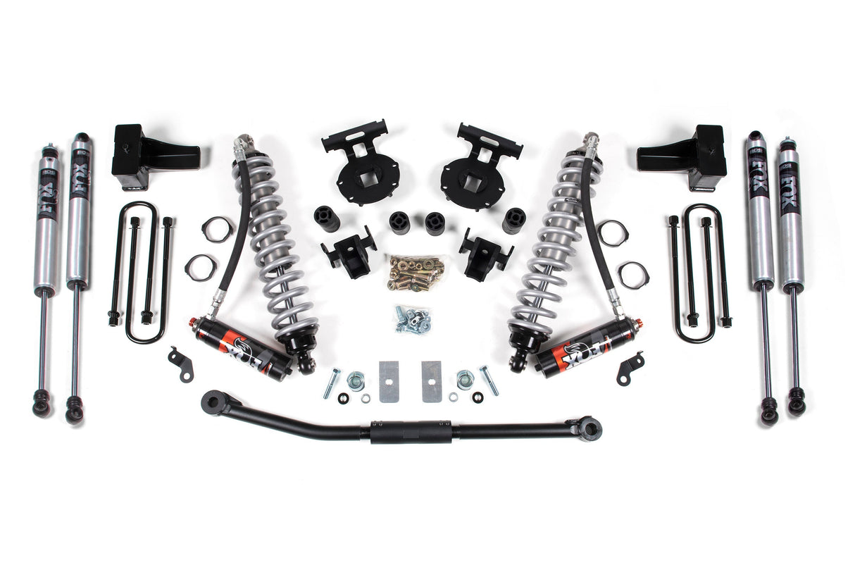 2011-2016 Ford F-250/F-350 Super Duty 4WD Diesel 2.5-Inch Lift Kit - FOX 2.5 Performance Elite Coil-Over Conversion - 5 Inch Block Kit